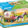 Playmobil 70998 Carriage with Child and Pony Wagon Building Kit