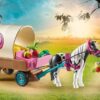 Playmobil 70998 Carriage with Child and Pony Wagon Building Kit