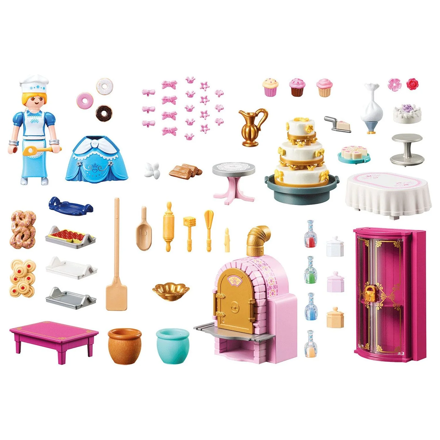 Playmobil Princess Royal Castle Bakery Kitchen Playset 70451