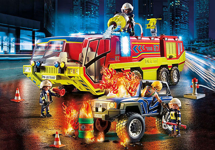 Playmobil 70557 Fire Engine with Truck