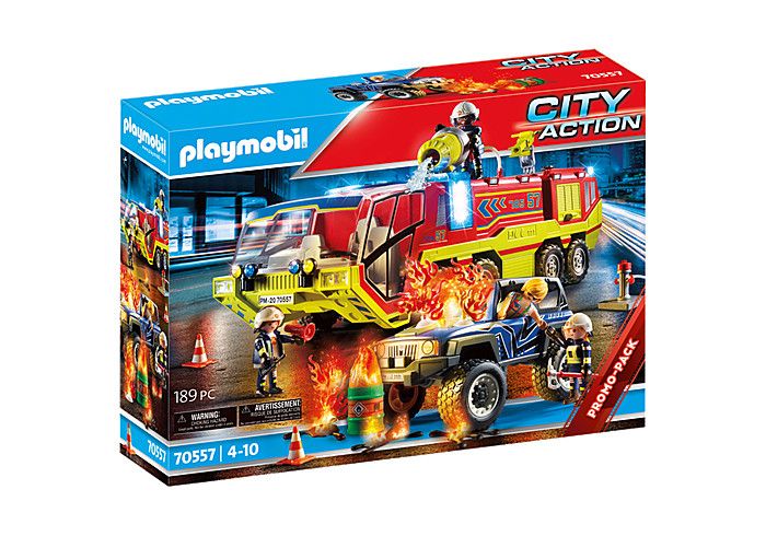 Playmobil 70557 Fire Engine with Truck