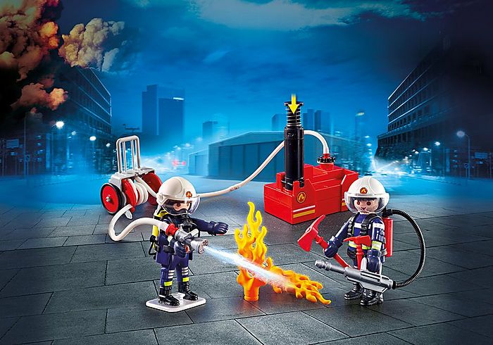 Playmobil 70557 Fire Engine with Truck
