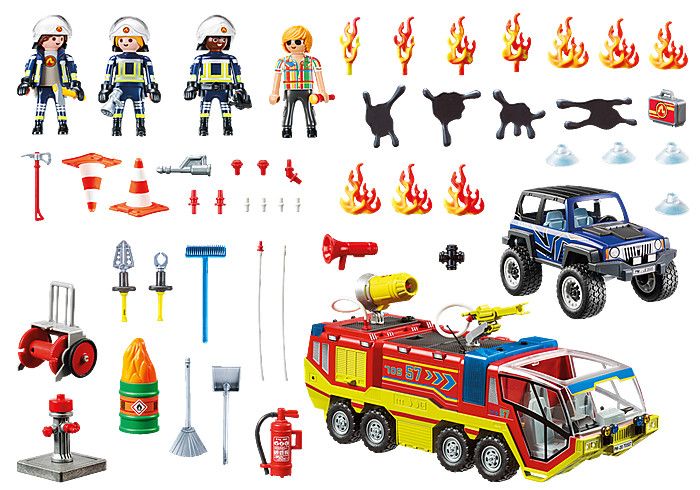 Playmobil 70557 Fire Engine with Truck