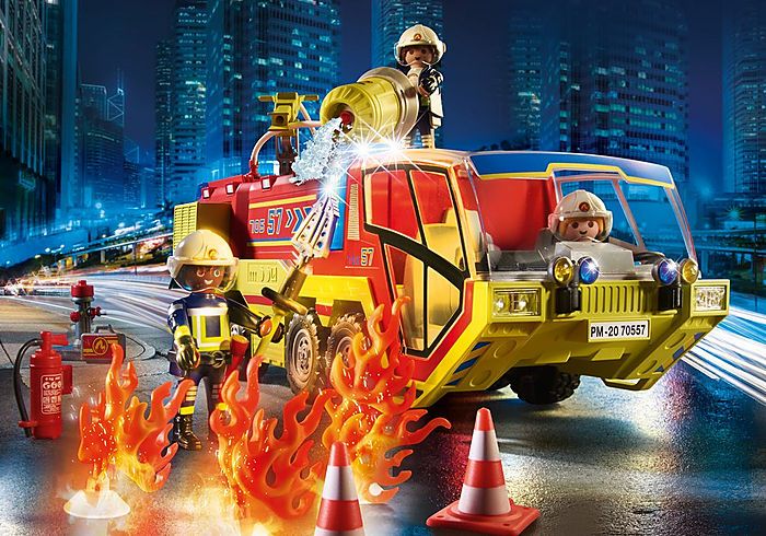 Playmobil 70557 Fire Engine with Truck