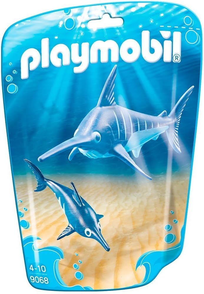PLAYMOBIL Swordfish with Baby Building Set 9068