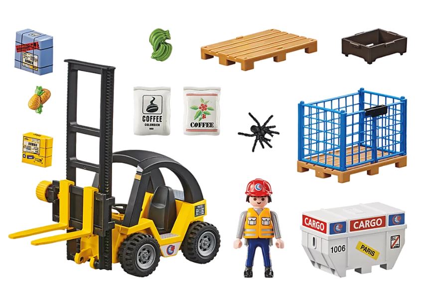 Playmobil 71528 My life Forklift truck with cargo
