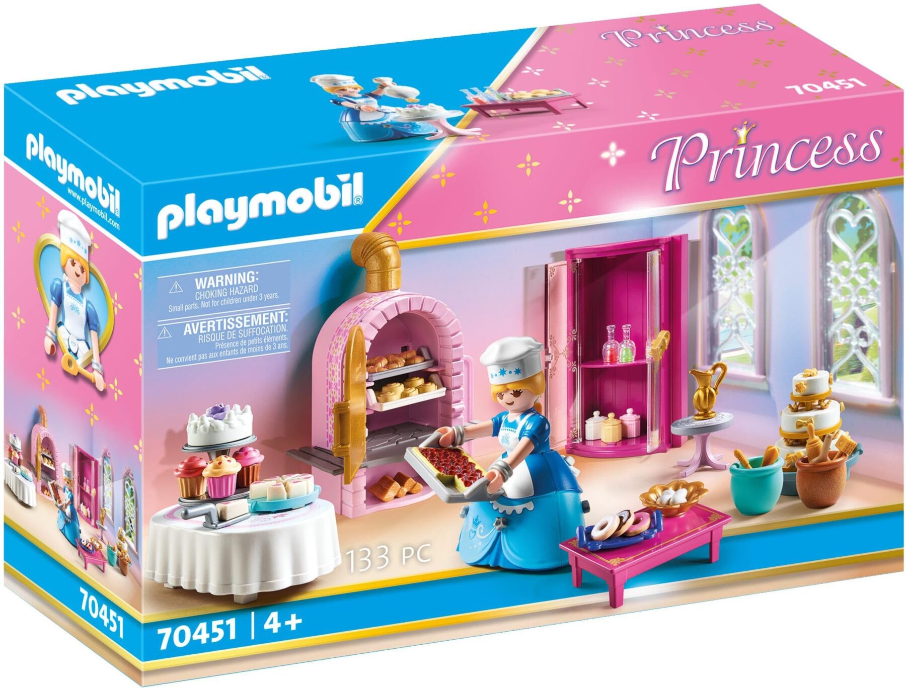 Playmobil Princess Royal Castle Bakery Kitchen Playset 70451