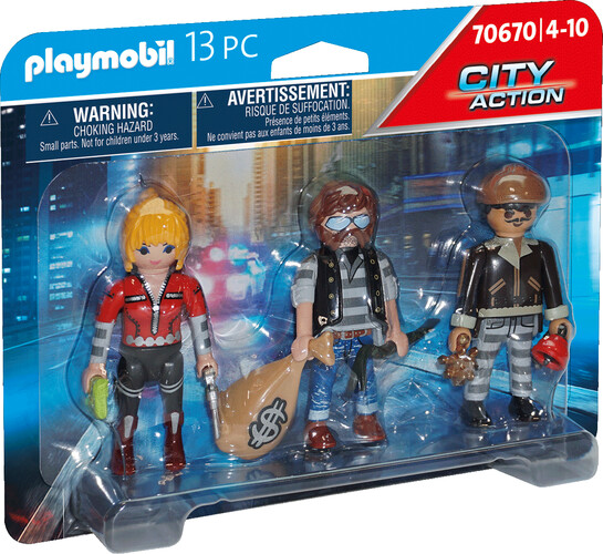 PLAYMOBIL 70670 Thief Figure Set