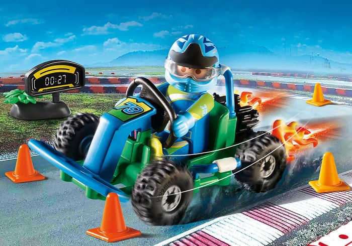 Playmobil 70292 City Life Go-Kart Racer Gift Set