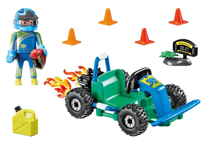 Playmobil 70292 City Life Go-Kart Racer Gift Set