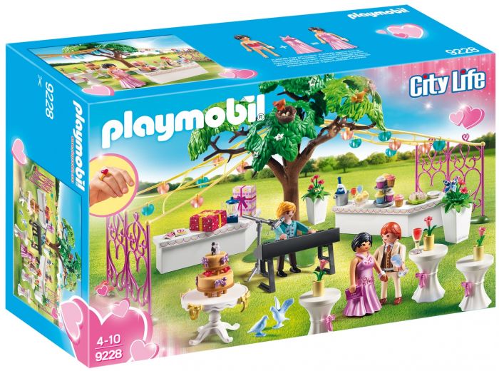 PLAYMOBIL Wedding Reception Building Set 9228
