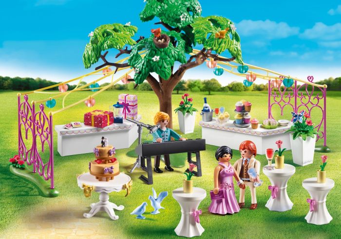 PLAYMOBIL Wedding Reception Building Set 9228