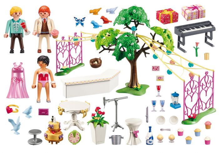 PLAYMOBIL Wedding Reception Building Set 9228