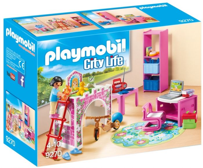 Playmobil Children's Room Building Set 9270