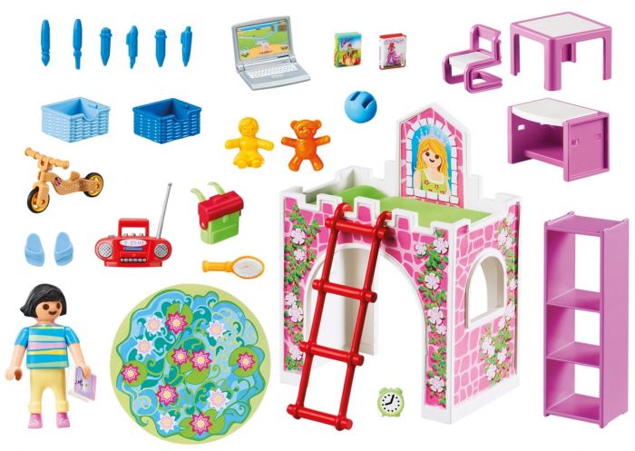 Playmobil Children's Room Building Set 9270