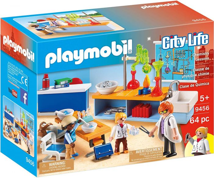 Playmobil City Life 9456 Chemistry Class