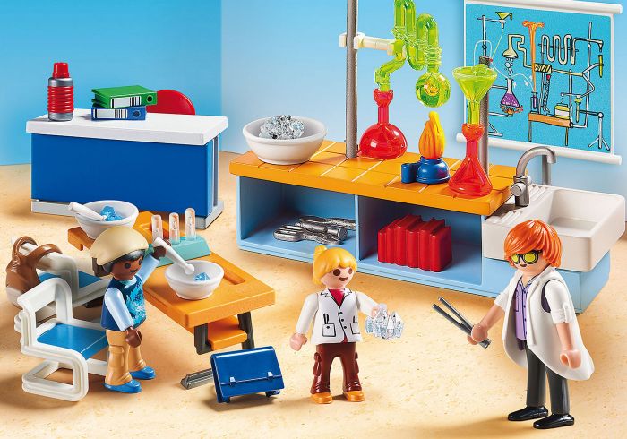 Playmobil City Life 9456 Chemistry Class