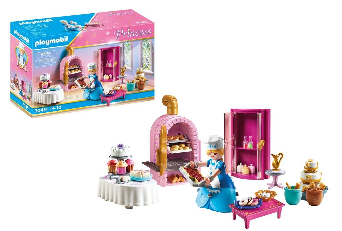 Playmobil Princess Royal Castle Bakery Kitchen Playset 70451