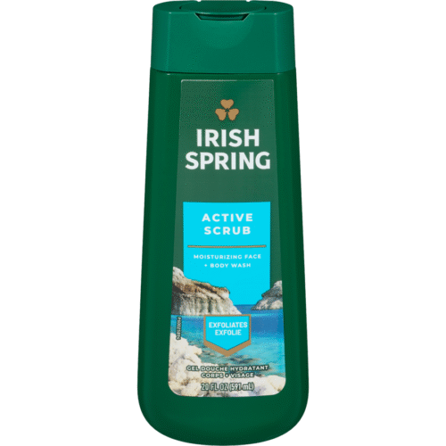 Irish Spring Body Wash Active Scrub Shower Gel 591ml/20oz