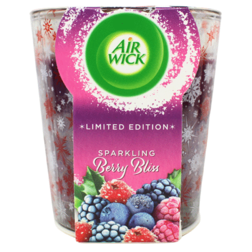 5059001011480_large AIRWICK Limited Edition BERRY BLISS CANDLE 105G
