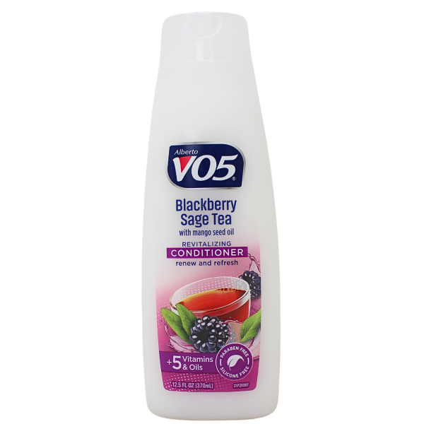 816559012971_large Alberto VO5 Tea Therapy Blackberry Sage Tea Revitalizing Conditioner 370 ml