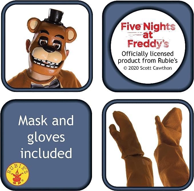 611qyXQpd6L._AC_ Rubie's Costume Co Kids Five Nights at Freddy's Freddy Costume