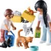 Playmobil Cat Family 71309
