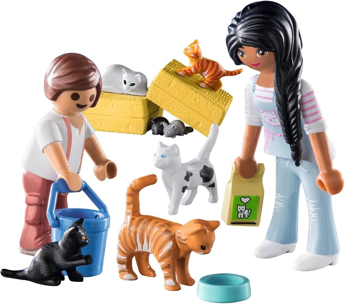 Playmobil Cat Family 71309
