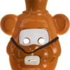 Five Nights At Freddy's: Freddy Fazbear Half Mask for Adults by Rubies, Men's No Size