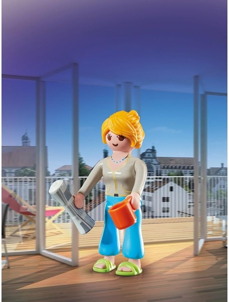 61SSbuuigPL._AC_SL1000_ Playmobil 70972 Young Woman and Journal- City Life - The Modern House - A Character, A Story Scene of Life