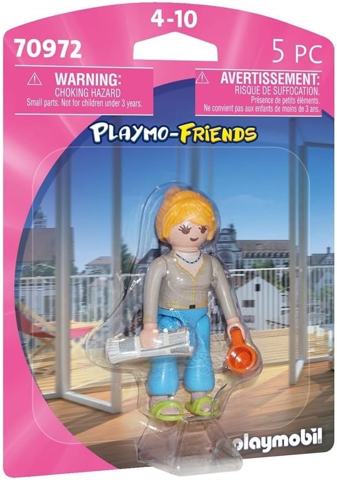 61UQ276Ec3L._AC_SL1000_ Playmobil 70972 Young Woman and Journal- City Life - The Modern House - A Character, A Story Scene of Life