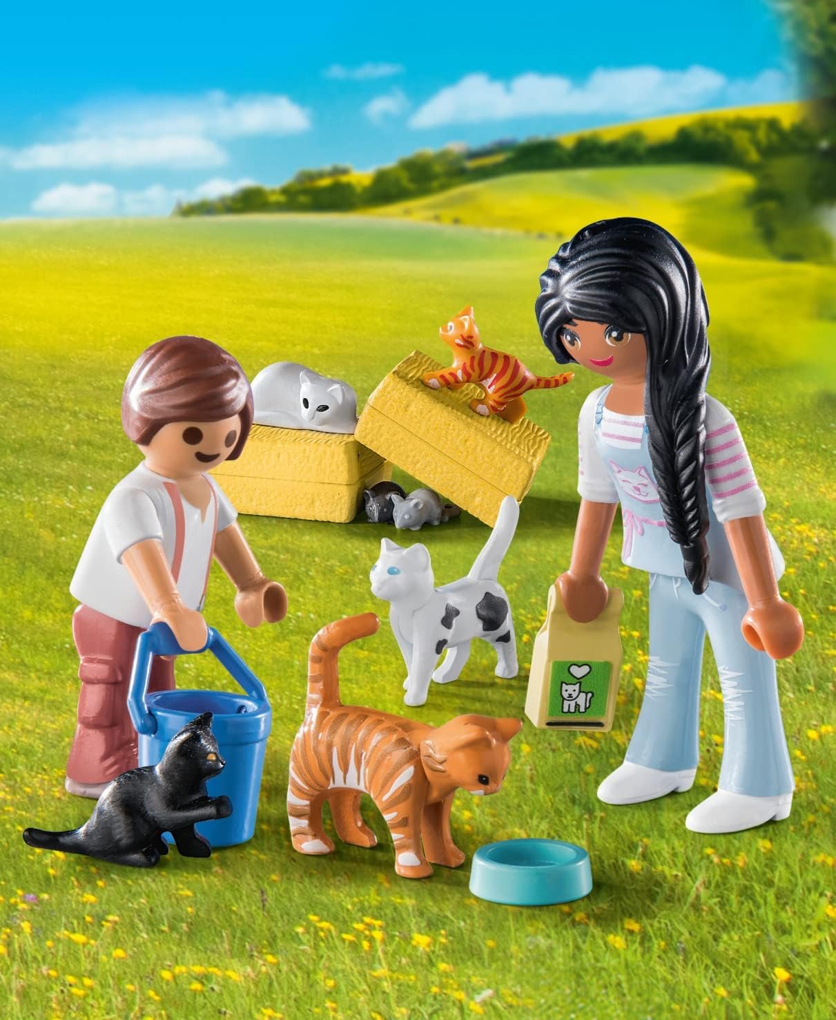 Playmobil Cat Family 71309