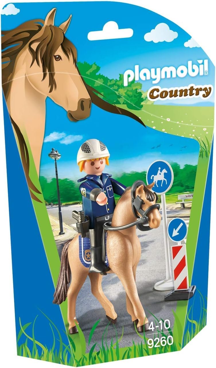 PLAYMOBIL Mounted Police Building Figure 9260