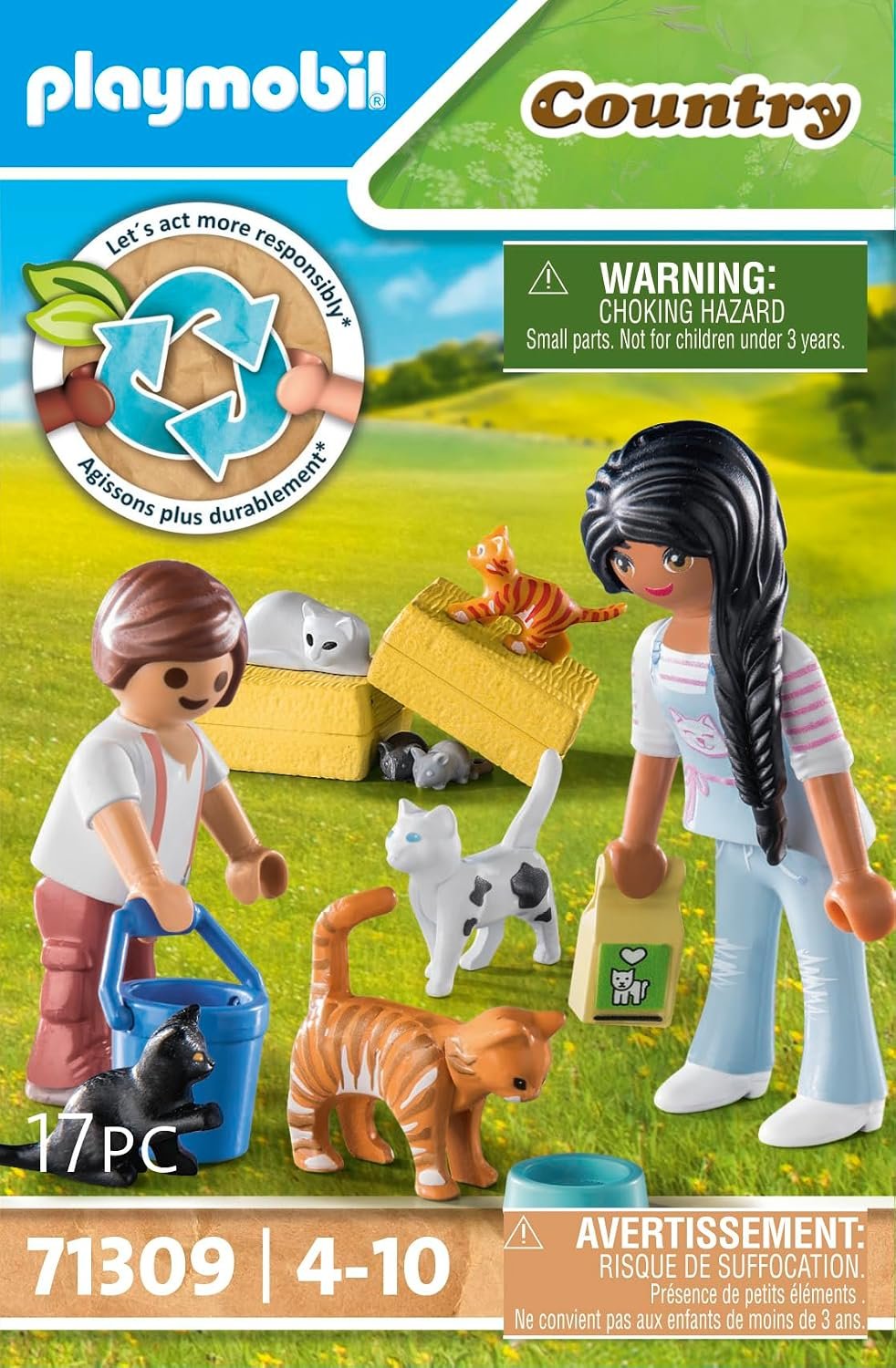Playmobil Cat Family 71309