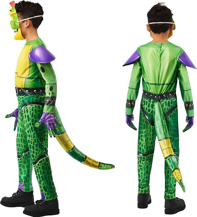 81D5i8-a1OL._AC_SX679_ Rubies Child's Five Nights at Freddy's Montgomery Gator Costume