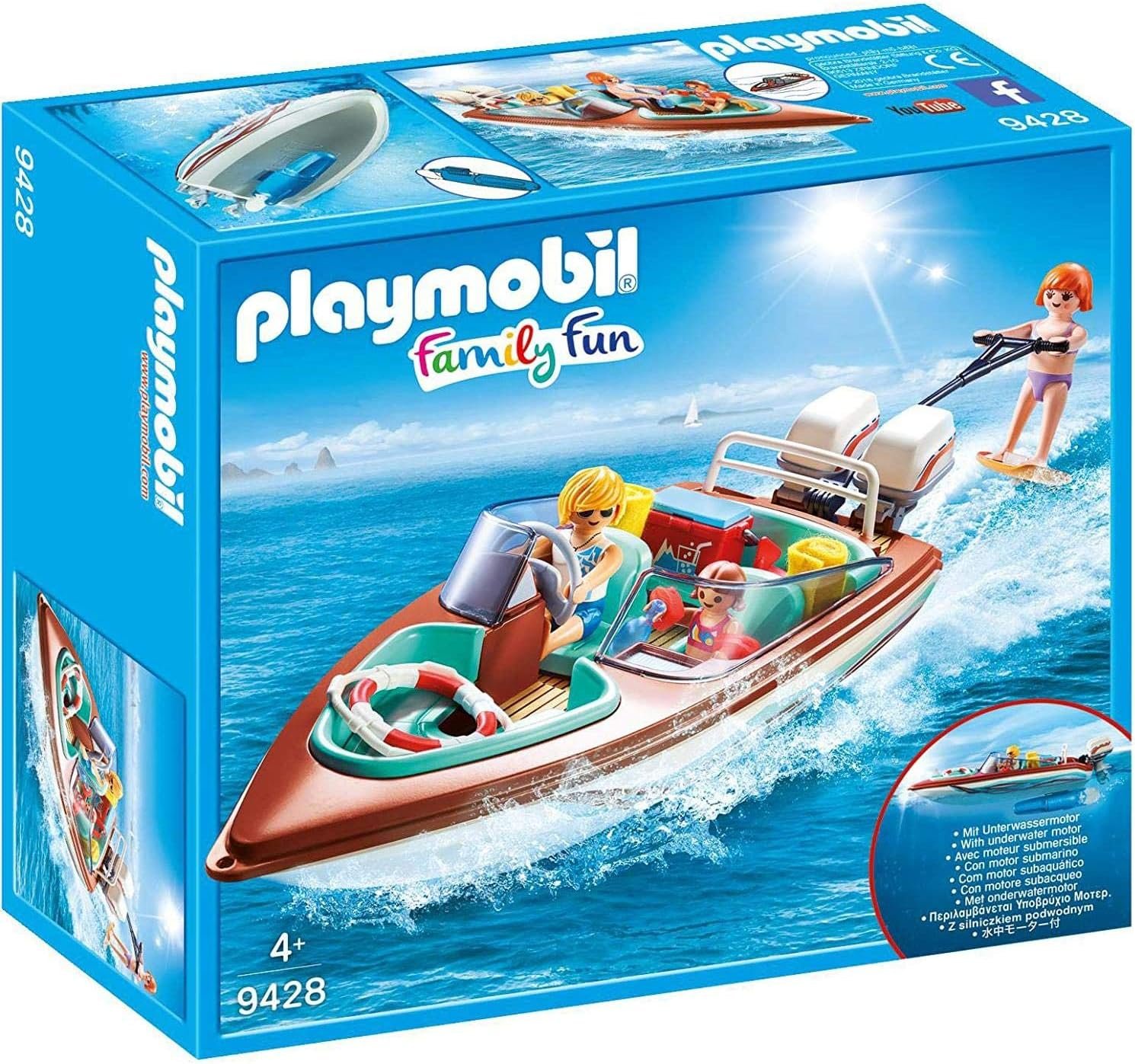 81oTzRiBxxL._AC_SL1500_ Playmobil 9428 Speedboat with Underwater Motor