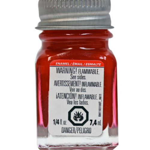Testors Metallic Red TES1152 Enamel Paint 1/4 Oz