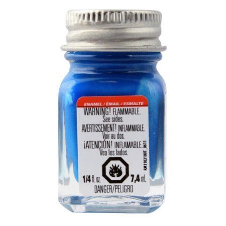 Testors Gloss Blue TES1110 Enamel Paint 1/4 Oz