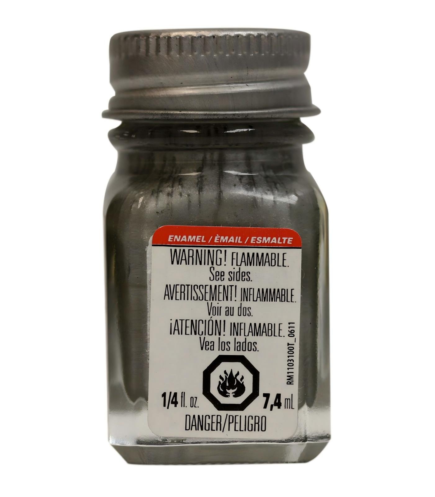 tes1180tt_a0_i2ov5nre(1) Testors Flat Steel TES1180 Enamel Paint 1/4 Oz