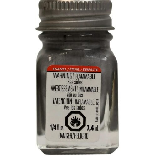 tes1181tt_a0_smcrrxga Testors Flat Aluminium TES1181 Enamel Paint 1/4 Oz