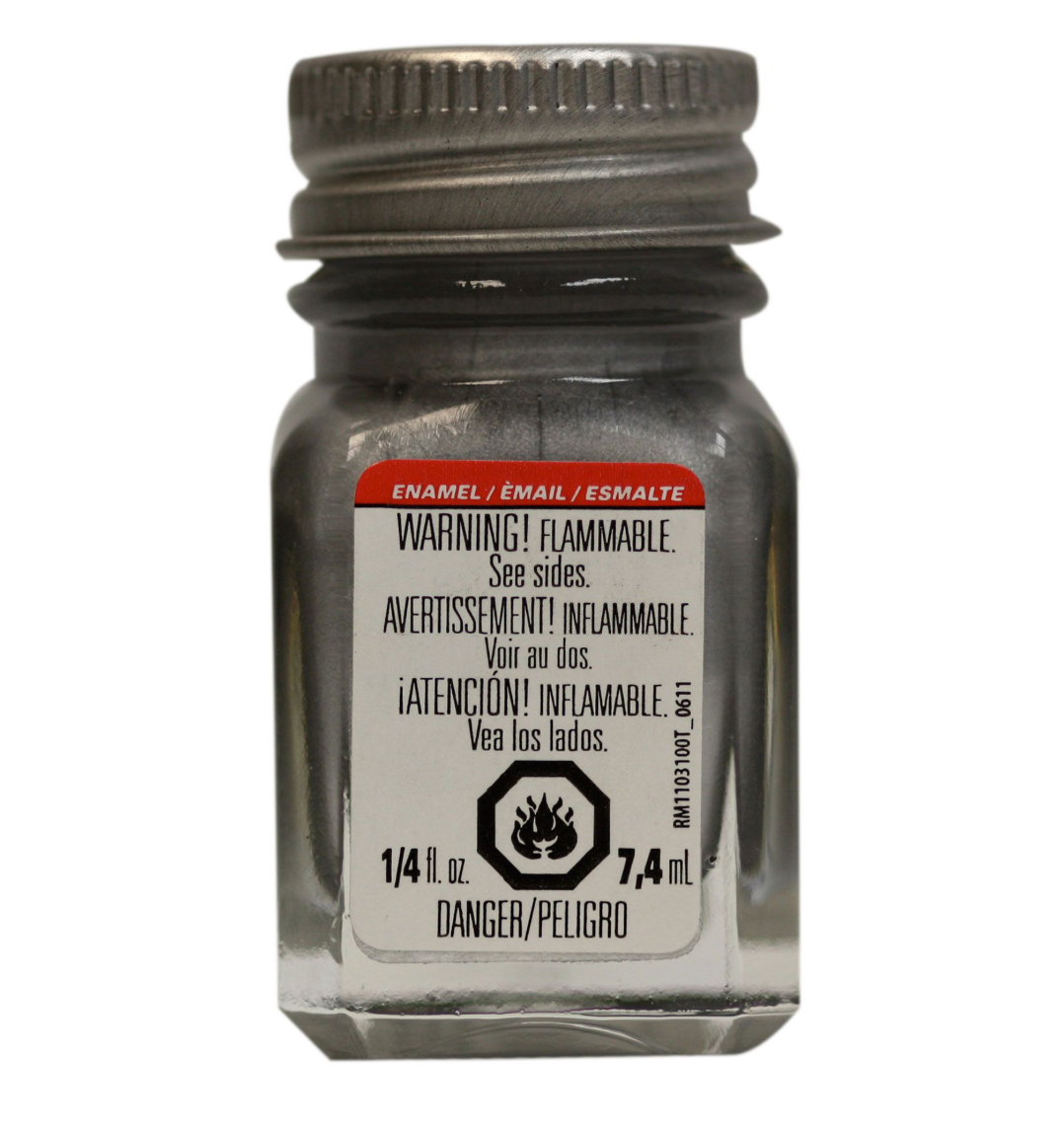 Testors Metallic Sliver TES1146 Enamel Paint 1/4 Oz