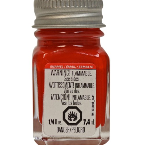 Testors Gloss Red TES1103 Enamel Paint 1/4 Oz