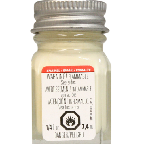 Testors Gloss Light Ivory TES1117 Enamel Paint 1/4 Oz