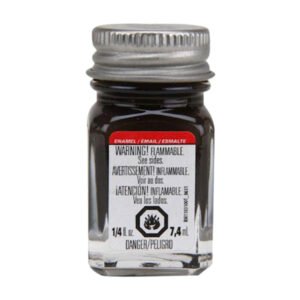 Testors Flat Dark Brown TES1121 Enamel Paint 1/4 Oz