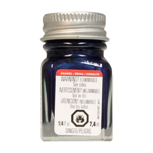 Testors Metallic Arctic Blue TES1109 Enamel Paint 1/4 Oz