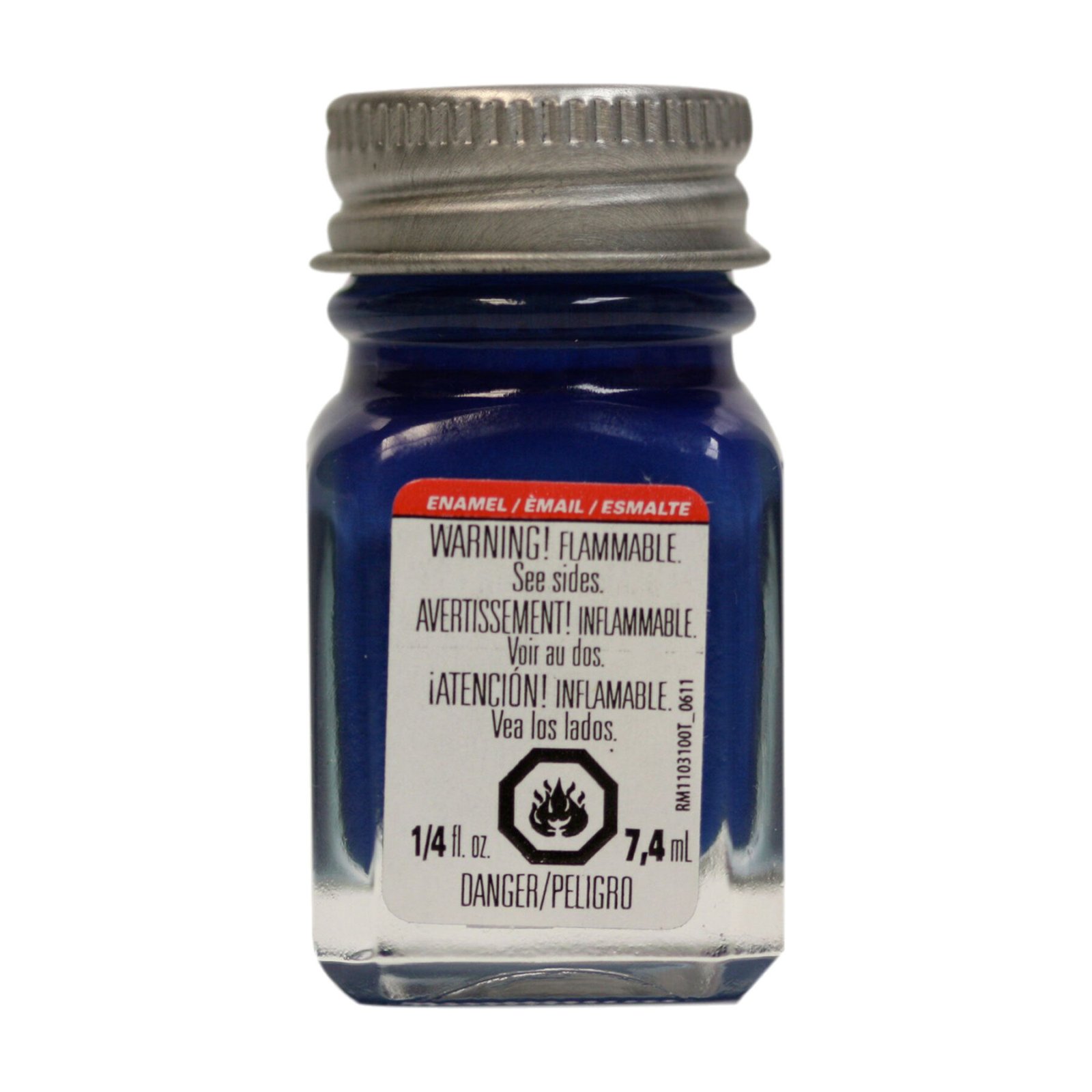 Testors Gloss Dark Blue TES1111 Enamel Paint 1/4 Oz